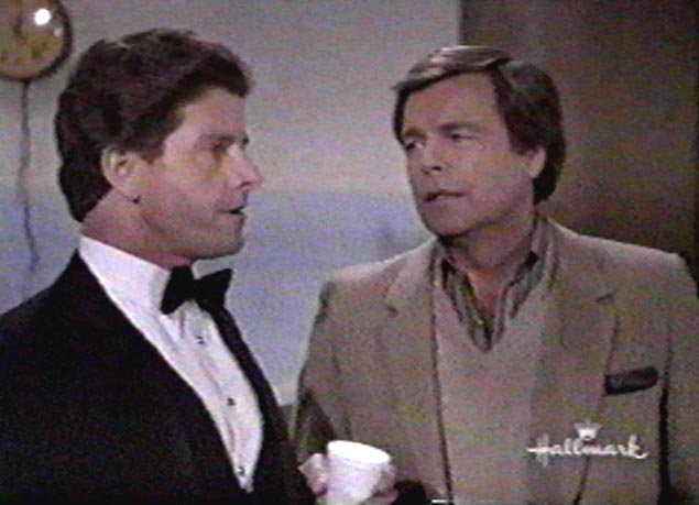 Peter Brown with Robert Wagner in Hart to Hart